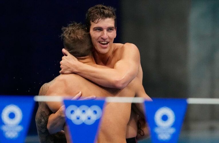 Olympic swimming ends with historic win for Team USA