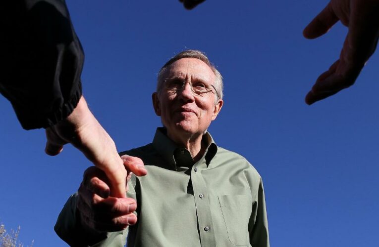 In pictures: Former US Sen. and Democratic leader Harry Reid