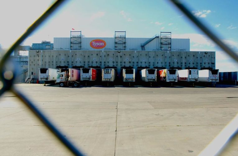 Tyson Foods says millions of pounds of meat will disappear from the supply chain as the pandemic pushes food processing plants to close