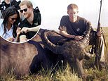 Prince Harry sells &pound;50,000 hunting rifles as Dr Jane Goodall says ‘Meghan doesn’t like hunting’