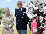 Queen and Prince Philip are photographed  at Windsor Castle to mark the Duke’s 99th birthday