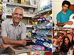 Shopkeeper, 62, retires after working seven days a week for 38 YEARS without taking single day off 