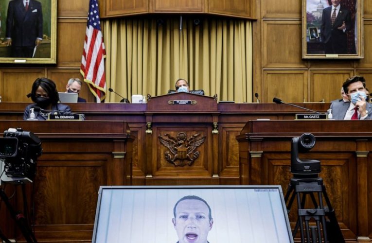 Lawmakers batter Big Tech CEOs, but don’t land many blows