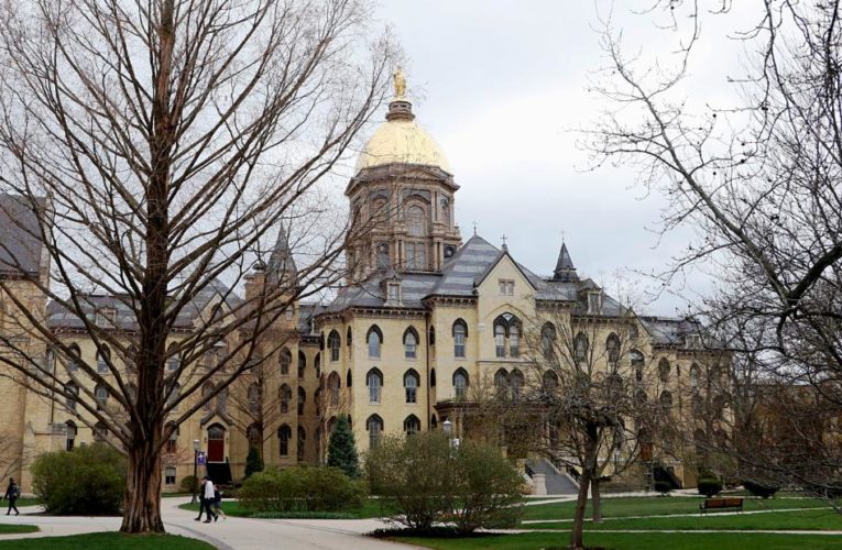 Notre Dame’s student newspaper runs front-page plea: ‘Don’t make us write obituaries’