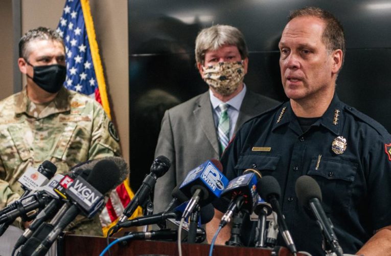 Kenosha police chief says deadly shooting wouldn’t have happened if people weren’t out after curfew