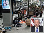 Homeless camp in Manhattan’s Chelsea district angers local business owners and residents