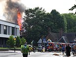 Firefighters tackle blaze at Cadbury Club as smoke seen across Birmingham