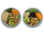 Can you spot which meal is healthier? Dietitian shares two versions of a simple lunch