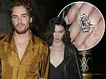 Liam Payne, 26, and Maya Henry, 20, are ENGAGED! Model is seen showing off dazzling £3million ring
