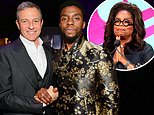 Oprah Winfrey and Disney chief Bob Iger lead the tributes to Chadwick Boseman