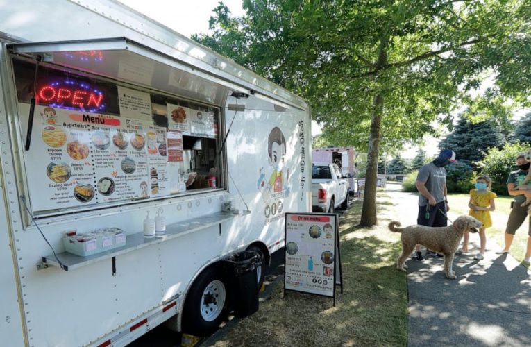Saved by suburbs: Food trucks hit by virus find new foodies