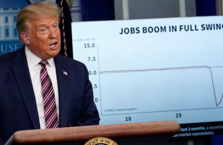 AP FACT CHECK: Trump’s risk to Social Security, economy myth