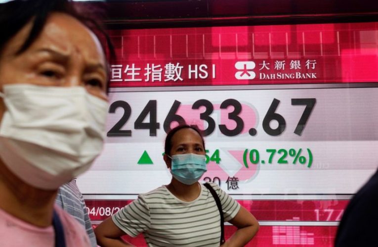 Asian shares extend rally after S&P 500 nears record