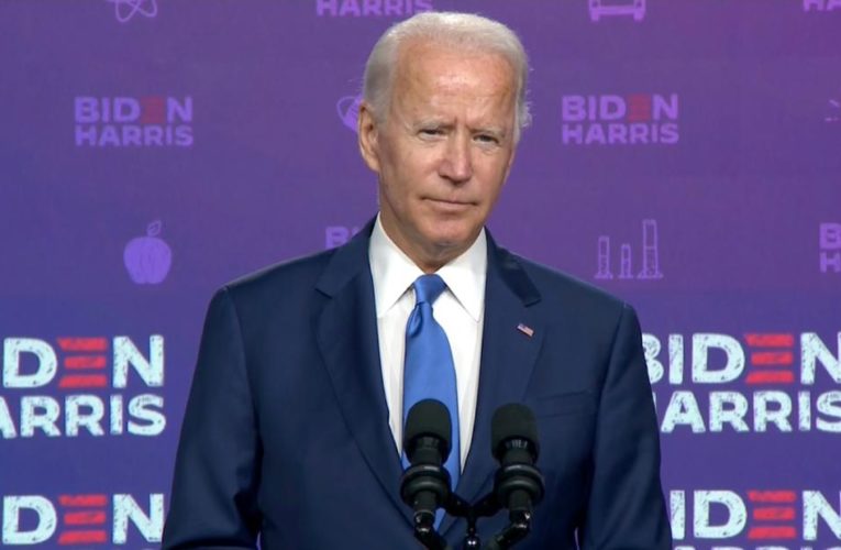 Biden blames Trump for schools’ struggles to open