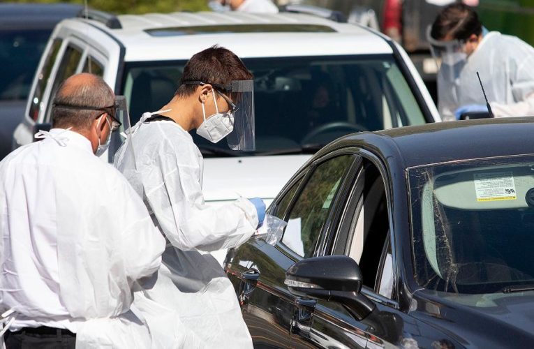 The grim milestone comes as the US surpasses 200,000 Covid-19 deaths and 23 states report rising numbers