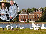 Horror at Prince William and Kate Middleton’s Kensington Palace as a corpse found in the park pond