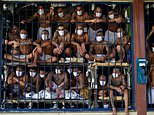 Gangsters in El Salvador are locked up for Covid-19 inspections