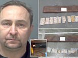 Lorry driver jailed for 12 years after police found £1.25million of heroin inside delivery of CRISPS