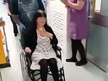 Grandmother suffering Covid finally leaves hospital after battling infection for 135 DAYS 