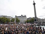 At least 15,000 people cram Trafalgar Square in rally against lockdown