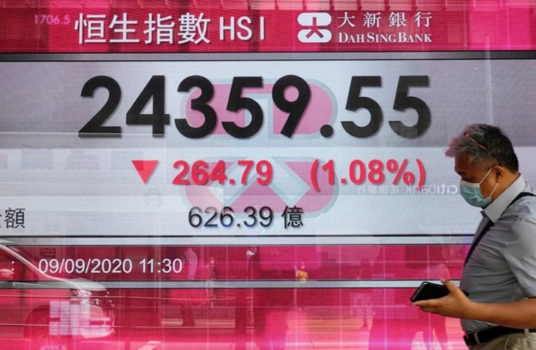 Asian stocks gain after Wall Street rebounds from tech slump