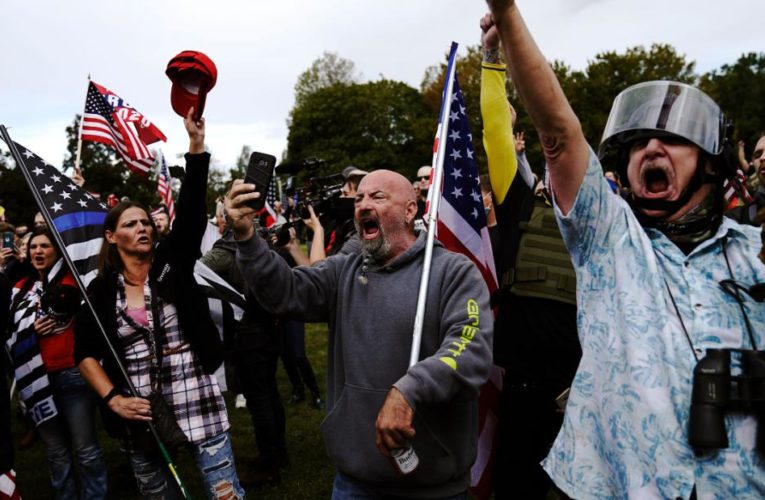 Gun sales are hitting records and security firms see red flags. Police expect there will be no time off around the US election