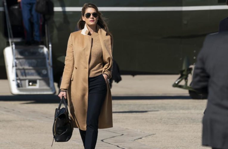 The President says he is waiting for his test results after Hicks, one of his top aides, tested positive after traveling with the President multiple times recently