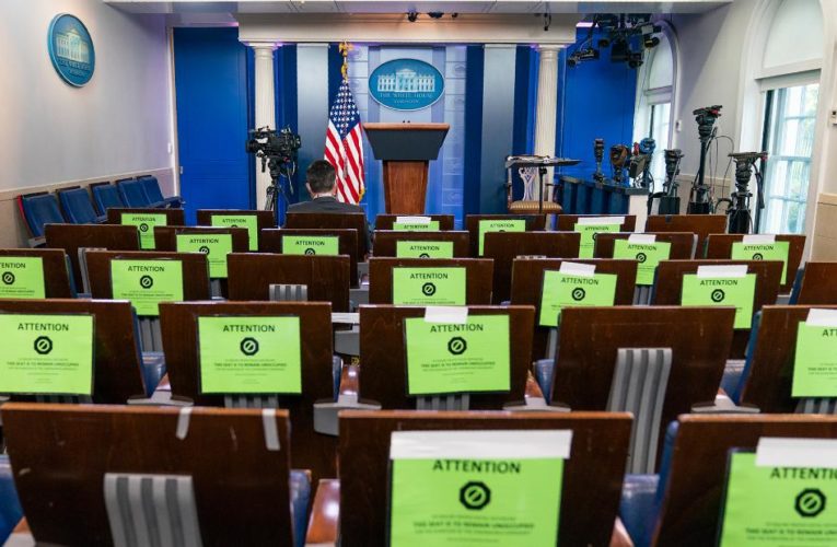 Journalists who work at the White House are testing positive for Covid-19