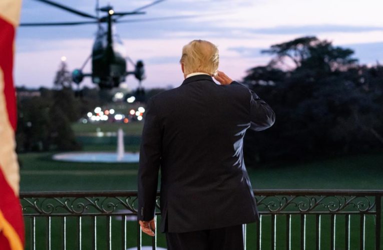 Trump to address hundreds from White House balcony
