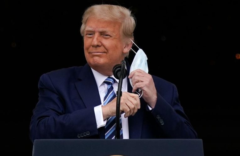 The President’s physician has cleared him to return to an active schedule, but does not say Trump has received a negative coronavirus test