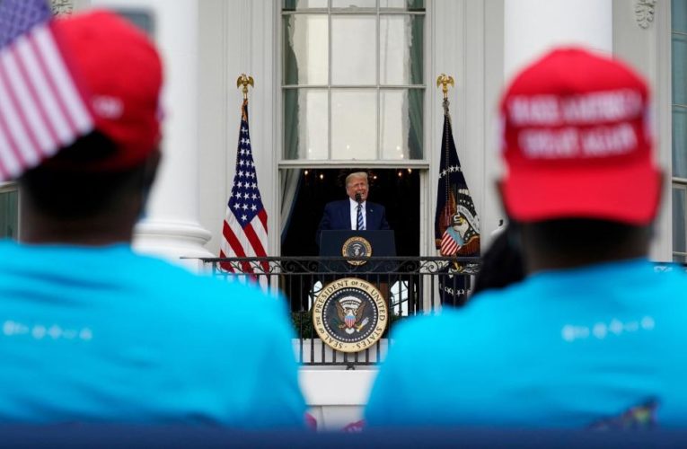 Analysis: Hours after Trump’s dark and divisive White House speech, his doctor still won’t say if he’s tested negative