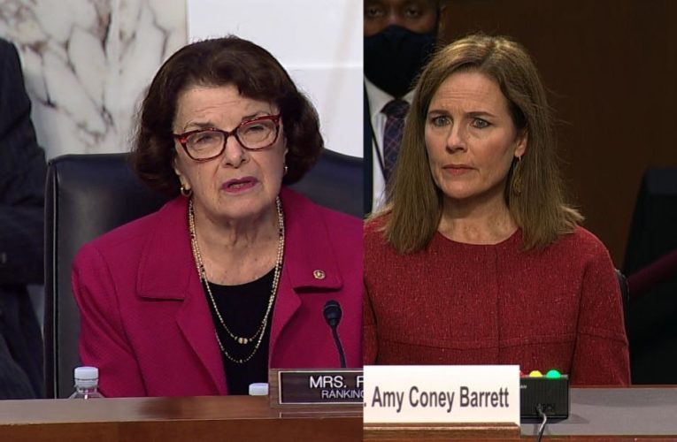 Senator to Coney Barrett: It’s distressing not to get a straight answer