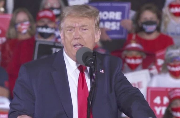 Trump suggests he’d leave the country if he loses to Biden