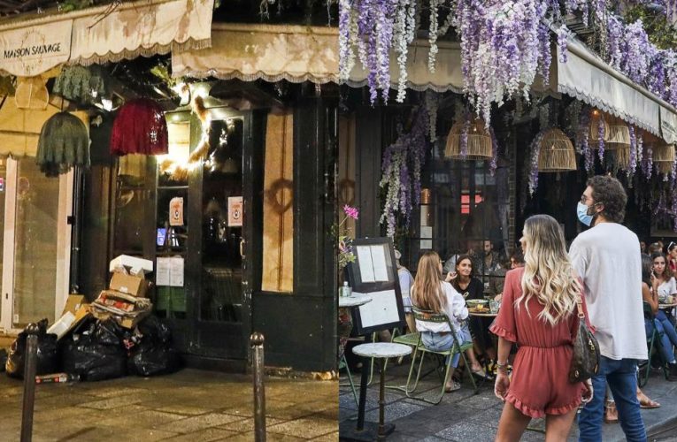 Eerie photos reveal how Covid curfew is transforming Paris