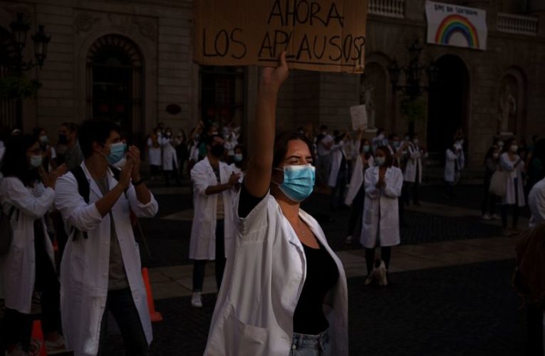 European nations mixed in their response to virus spikes
