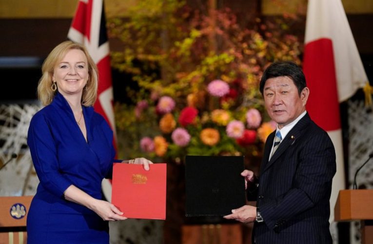 Japan, Britain sign free trade deal for post-Brexit era