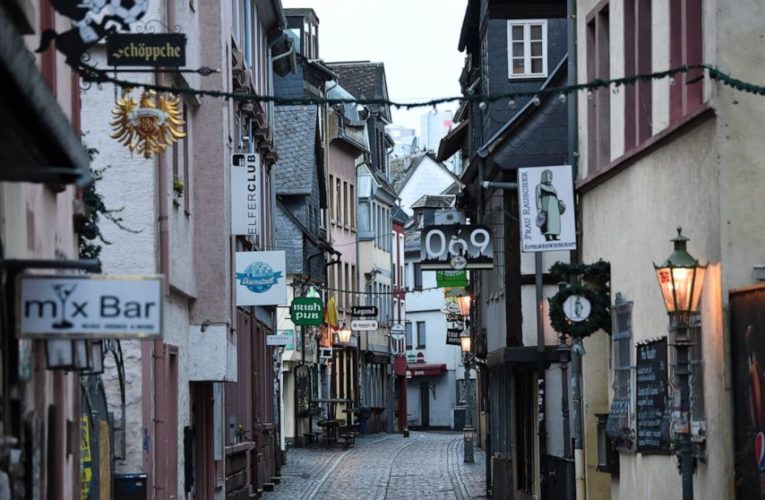 Germany launches 4-week partial shutdown to curb virus