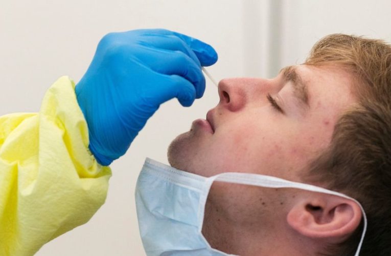 Virus hospitalizations surge as pandemic shadows US election