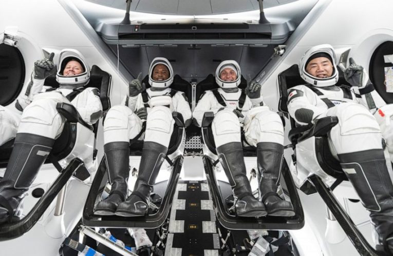 Astronauts head to launch site for SpaceX’s 2nd crew flight