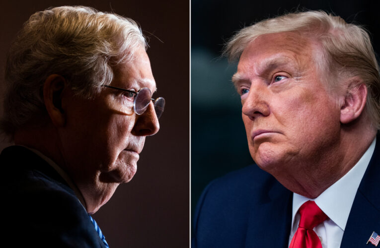 The President is now in league with Democrats, battling GOP leaders and warning the political party he took over and remade could soon be dead