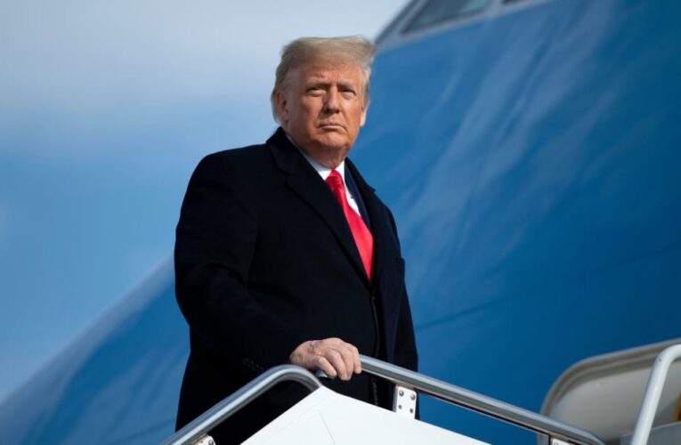 The President combined his bombshell over the Covid relief bill with a play that revealed his hope of disrupting Biden’s presidency