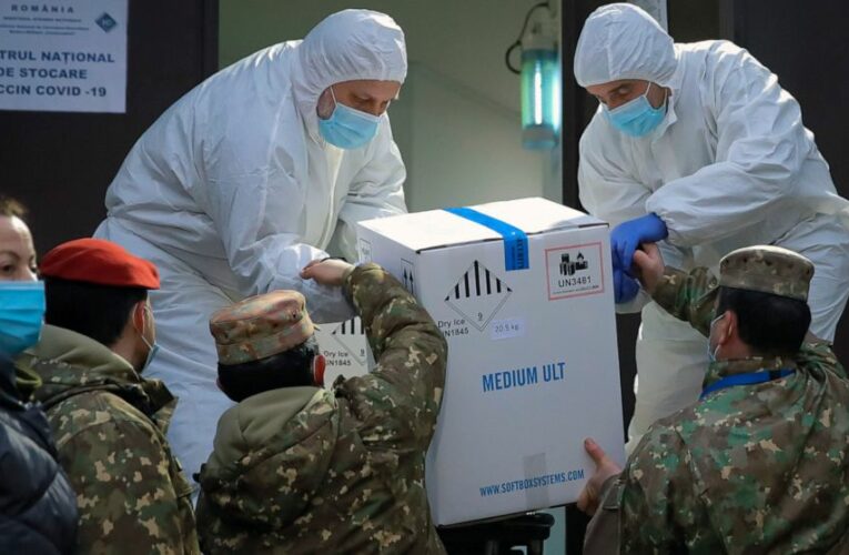 The Latest: Canada records 1st cases of new virus variant