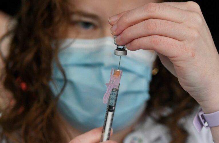 ‘Healing is coming’: US health workers start getting vaccine
