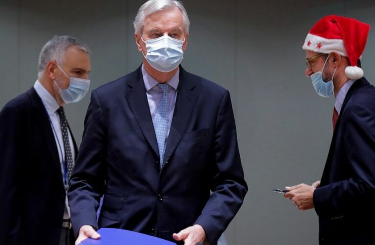 EU, UK unveil vast trade pact set to enter force on Jan 1