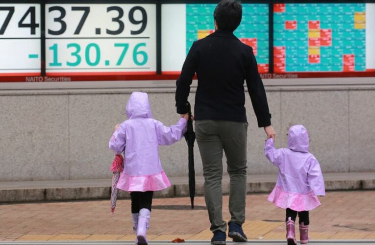 Asian shares mixed as boost from US stimulus package fades