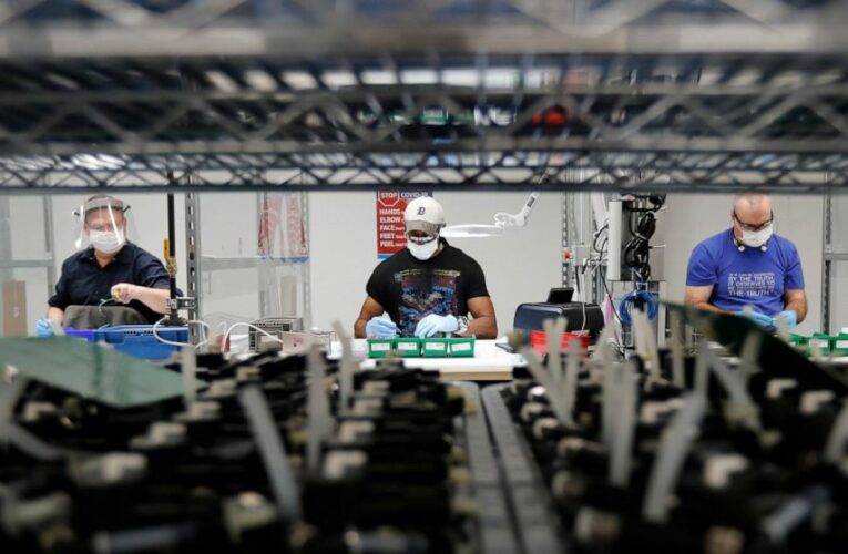 US industrial production up 0.4% in November with auto boost