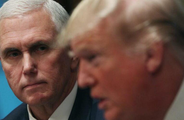 Pence and Trump finally speak after post-riot estrangement
