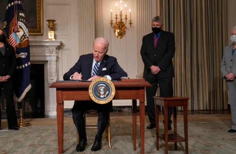 Even as the President continues the plodding work of working with Congress, he has taken action on everything from Covid-19 to the climate crisis