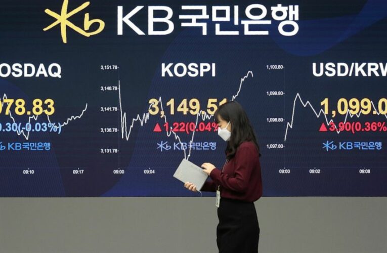 Stocks tick up, despite dismal data, ahead of Biden speech
