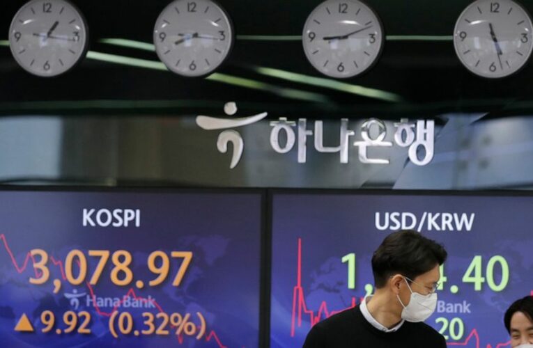 Global stocks decline, US futures lower, but GameStop jumps